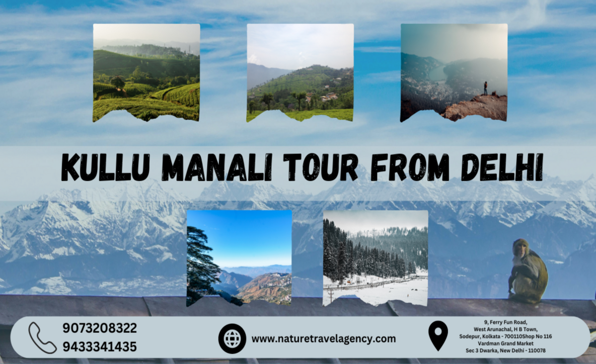 Best Shimla Manali tour packages from Delhi, Kullu Manali tour packages from Delhi, 